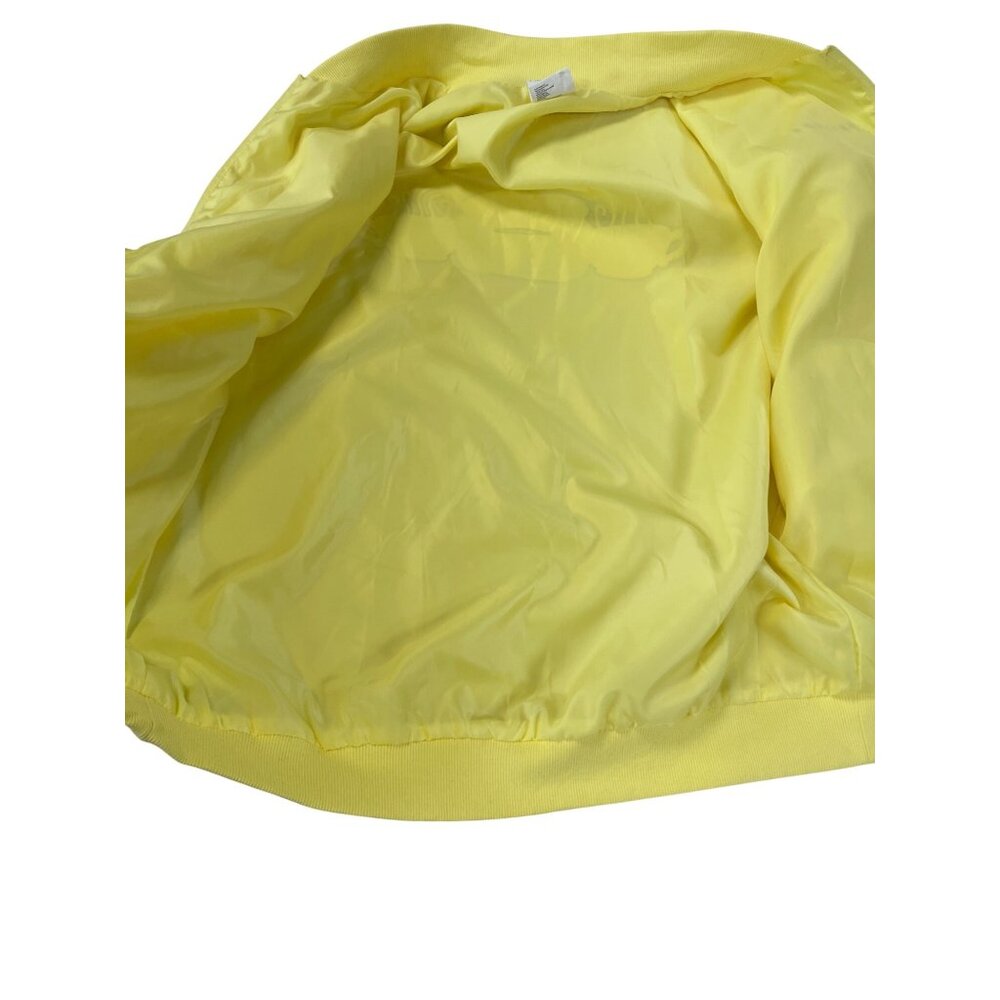 Friends Central Perk By Culture Fly Mens yellow Graphic Sip Bomber Jacket Sz M S - Picture 14 of 16